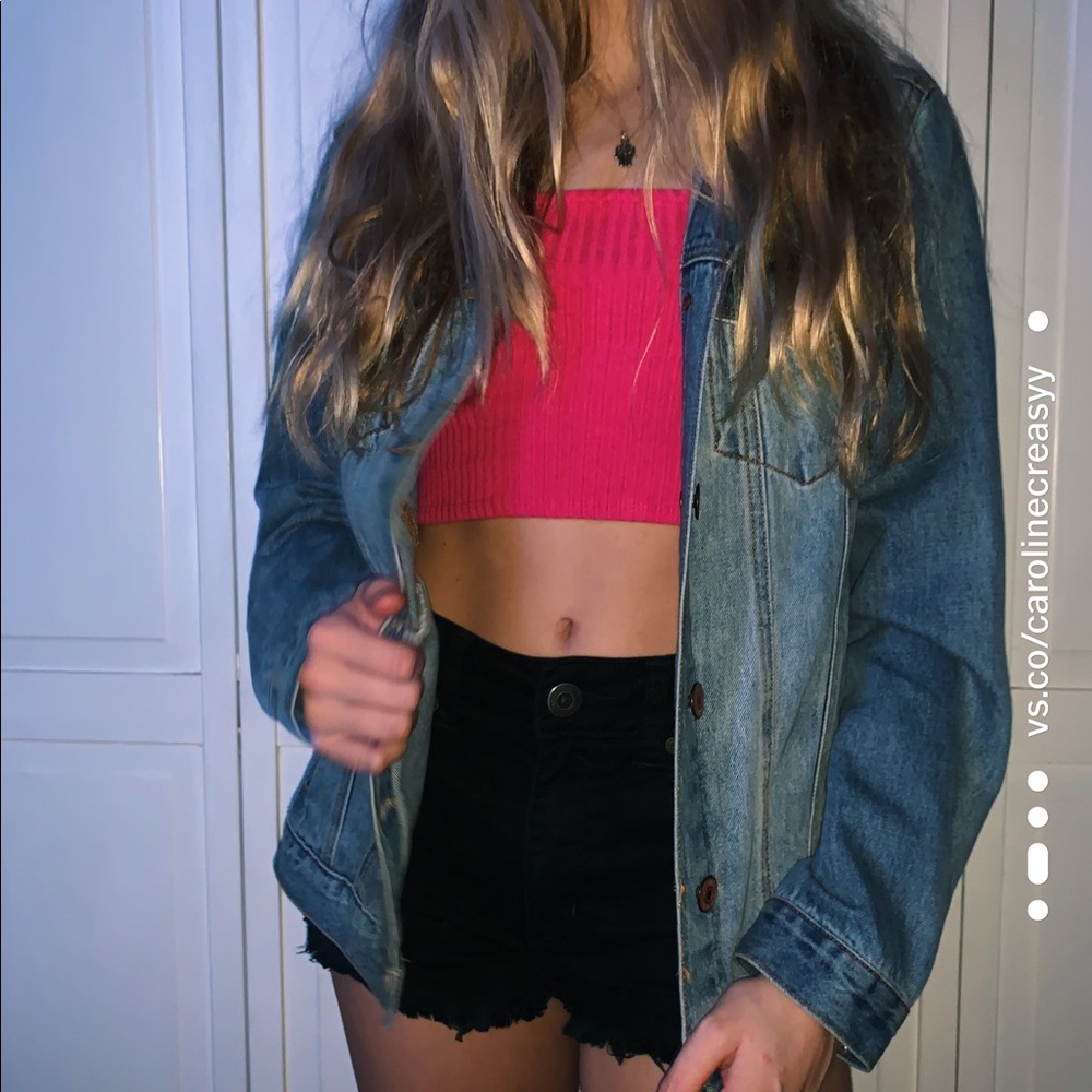 forever 21 jean jacket